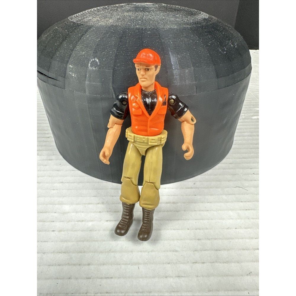 Adventure Wheels Outdoor Deer Buck Pheasant Hunter‎ Blaze Orange Action Figure